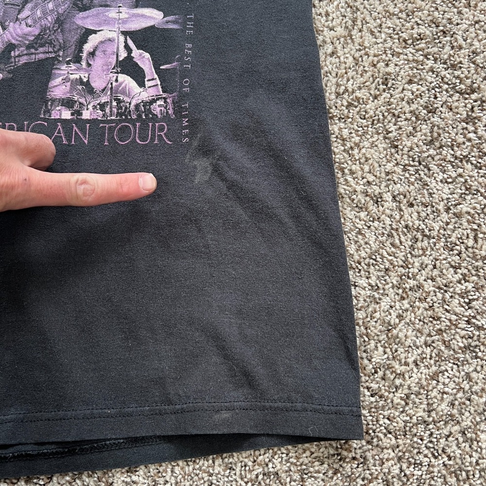 Styx 2012 North American Tour T Shirt Size Medium black Rock Music - Picture 4 of 6